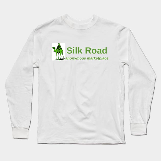 Silk Road anonymous marketplace Long Sleeve T-Shirt by willpate